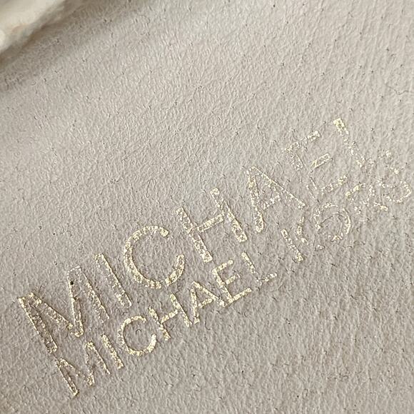 Michael Kors Size 9 Gold Shimmer Loafer Slippers - Picture 6 of 8